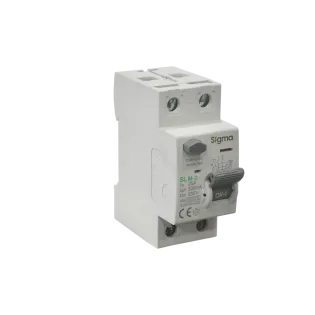 Sigma SLM2025300, SLM-2, 25 Amper, 300mA, A Tip, Kaçak Akım Koruma Rölesi, 2 Kutuplu (1 Faz+Nötr)