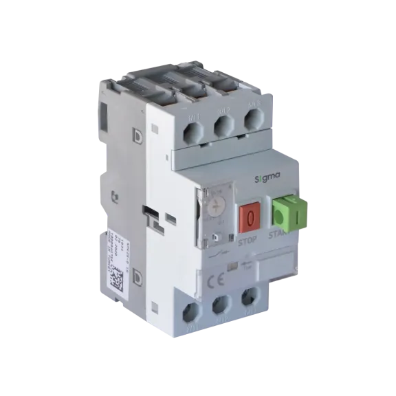 Sigma SMK25-0.16, 0.1-0.16 Amper, 0.02 kW, Motor Koruma Şalteri, 100 kA
