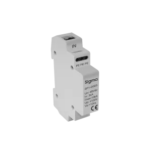 Sigma SP1-D003, SP Serisi, Kartuşlu Tip, AG Parafudr, 1 Kutup, 48 Volt DC, 10 kA