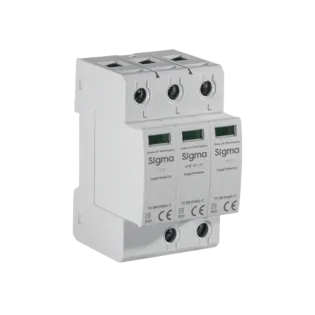 Sigma SP2-DC040-0600, AG Parafudr, 20 Amper, 600 Volt DC
