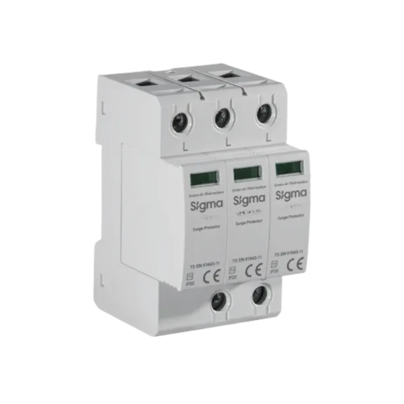 Sigma SP3-DC040-1000, AG Parafudr, 20 Amper, 1000 Volt DC