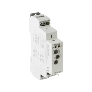 Sigma SRT8-M2, Çok Fonksiyonlu Zaman Rölesi, Çift Kontak Çıkışlı, AC/DC 24V-240V
