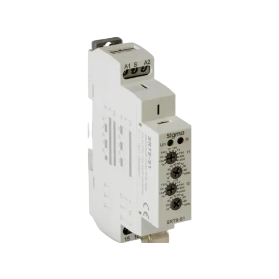 Sigma SRTSS1240, Asimetrik Döngülü Zaman Rölesi, 0.1s-100 gün, AC/DC 24V-240V
