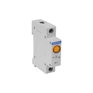 Sigma SSL-Y220A, Sarı Ledli, Ray Tipi Sinyal Lambası, 220 Volt AC