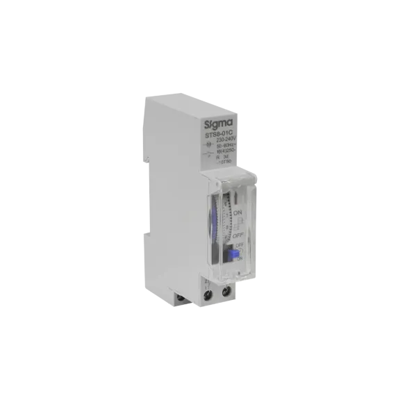 Sigma STS8-01C, Mekanik Zaman Saati, 72 Saat Rezervli ve Değiştirilebilir Pilli, 230 Volt AC