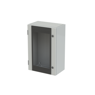 ABB SRN6425VK, SR2 Serisi, Duvar Tipi Monoblok Cam Kapılı Pano, 600Yx400Gx250D mm