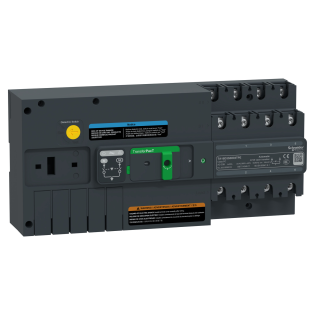 Schneider Electric TA16D3S0804TPE, TransferPacT, 80 Amper, 3 Kutuplu, Standart Otomatik Transfer Şalteri, TA16