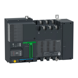 Schneider Electric TA63D3S5004TPE, TransferPacT, 500 Amper, 3 Kutuplu, Standart Otomatik Transfer Şalteri, TA63