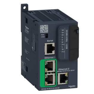 Schneider Electric TM251MESE, Modicon M251, Programlanabilir Lojik Kontrolör(PLC), 24 Volt DC, Ethernet, Serial