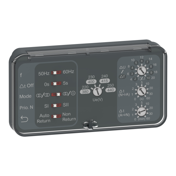 Schneider Electric TPCCIF02, TransferPacT, Standart Otomatik Transfer Şalterleri için Ekran Modülü