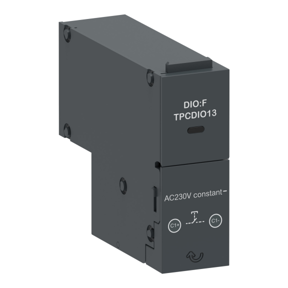 Schneider Electric TPCDIO13, TransferPacT, Otomatik Transfer Şalterleri için Yangın Koruma Sabit Sinyal Modülü, 230 Volt AC, Giriş Sinyali