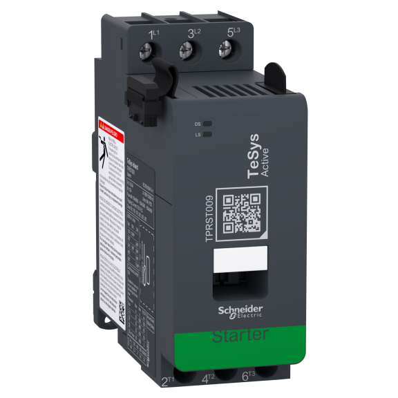 Schneider Electric TPRST009, TeSys Island, 9 Amper, 4 kW, Standart Yolverici, 0.18-9 Amper Ayar Sahalı