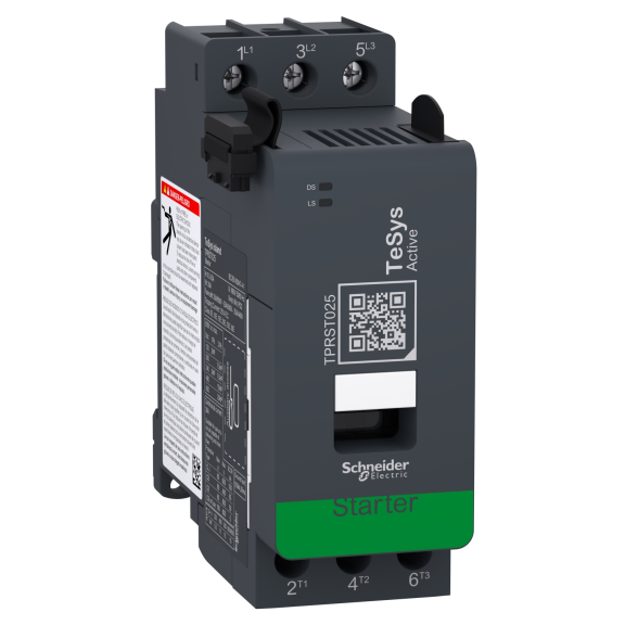Schneider Electric TPRST025, TeSys Island, 25 Amper, 11 kW, Standart Yolverici, 0.5-25 Amper Ayar Sahalı