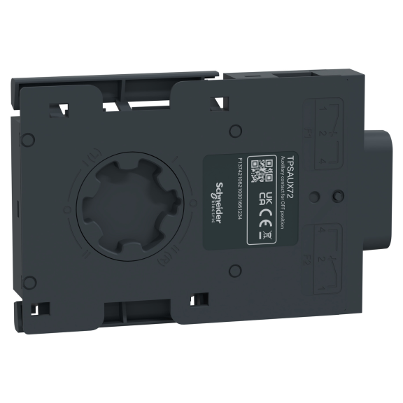 Schneider Electric TPSAUX72, TransferPacT, TA1A Otomatik Transfer Şalterleri için Kapalı Konum Gösterge Yardımcı Kontağı