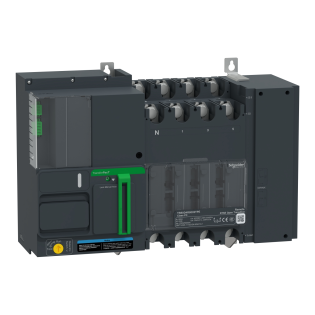 Schneider Electric TR80D4R8002TPE, TransferPacT, 800 Amper, 4 Kutuplu, Remote Otomatik Transfer Şalteri, TR80, LCD Ekranlı, Uzaktan Konrollü