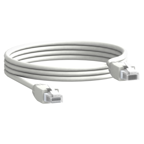 Schneider Electric TRV00820, MasterPact NT/NW, Ağ Kablosu 2xRJ45 Erkek, 2 m, 5li Set