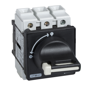 Schneider Electric VBF01, TeSys Vario, 20 Amper, 4 kW, Ana Şalter, Siyah