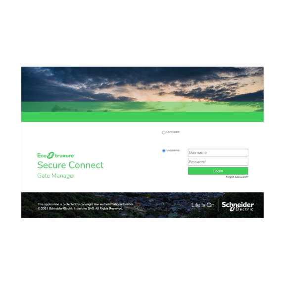 Schneider Electric VJOCNTSMEXT5, Secure Connect SiteManager, 5 Cihaz Erişim Lisansı