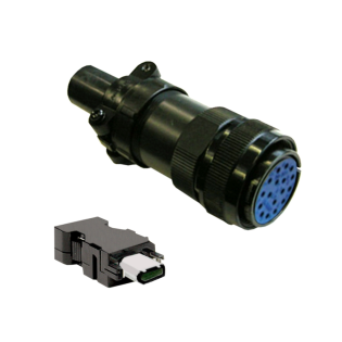 Schneider Electric VW3M8A21, Easy Lexium 16, 1-1.5 kW Servo Motorlar için Encoder Konnektörü