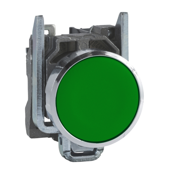 Schneider Electric XB4BA31, Harmony Stil 4, Yeşil, Yaylı Buton, 1NA, 22mm