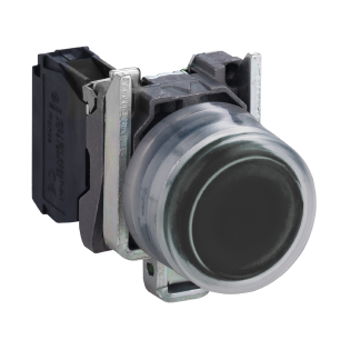 Schneider Electric XB4BP21, Harmony Stil 4, Siyah, Kılıflı Yaylı Buton, 1NA, 22mm
