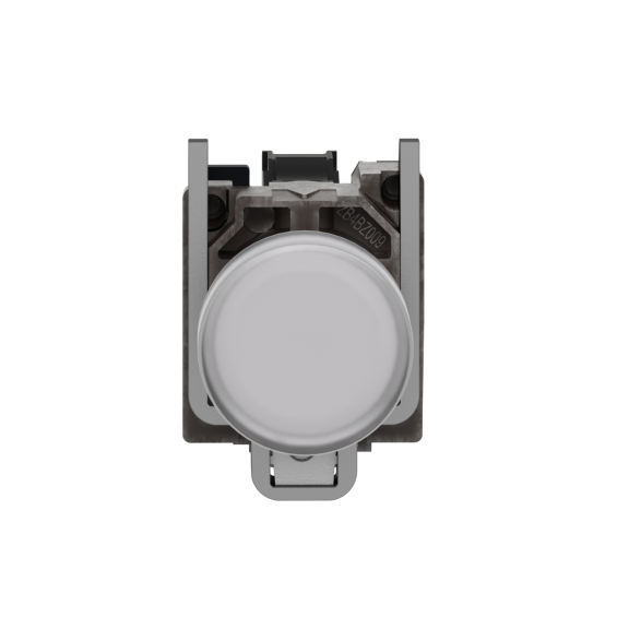 Schneider Electric XB4BV61, Harmony Stil 4, Beyaz, Sinyal Lambası, Ampülsüz, 22mm