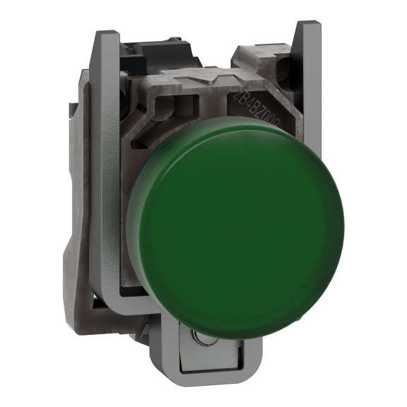 Schneider Electric XB4BV63, Harmony Stil 4, Yeşil, Sinyal Lambası, Ampülsüz, 22mm
