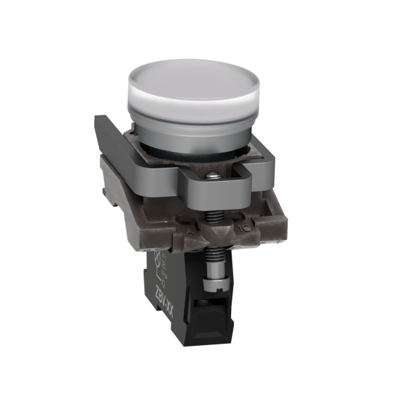 Schneider Electric XB4BVB1, Harmony Stil 4, Beyaz, Sinyal Lambası, 24 Volt AC/DC, 22mm