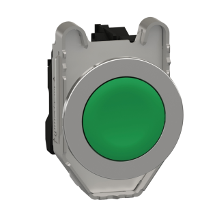 Schneider Electric XB4FA31, Harmony Plus Stil 4, Yeşil, Yaylı Buton, 1NA, 30mm