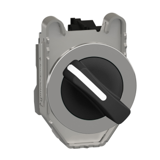 Schneider Electric XB4FD21, Harmony Plus Stil 4, Siyah, Mandal Buton, 0-1 Konumlu, 1NA, 30mm