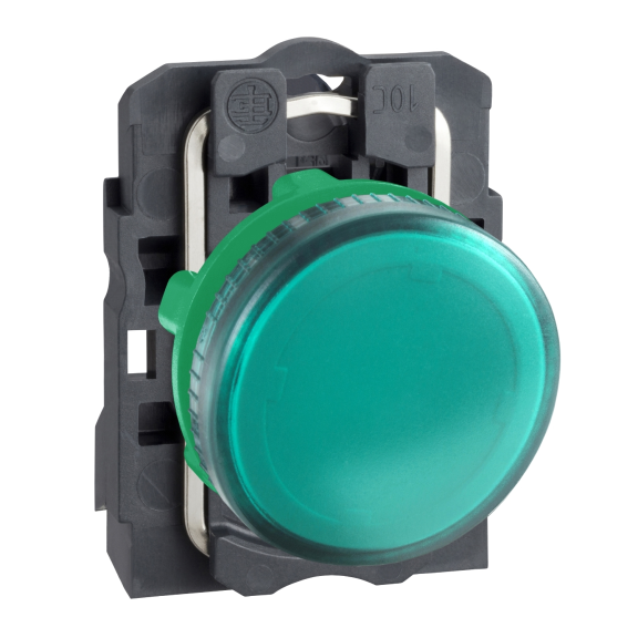 Schneider Electric XB5AV63, Harmony Stil 5, Yeşil, Sinyal Lambası, Ampülsüz, 22mm
