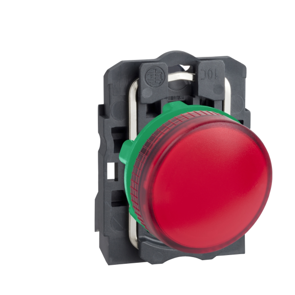 Schneider Electric XB5AV64, Harmony Stil 5, Kırmızı, Sinyal Lambası, Ampülsüz, 22mm
