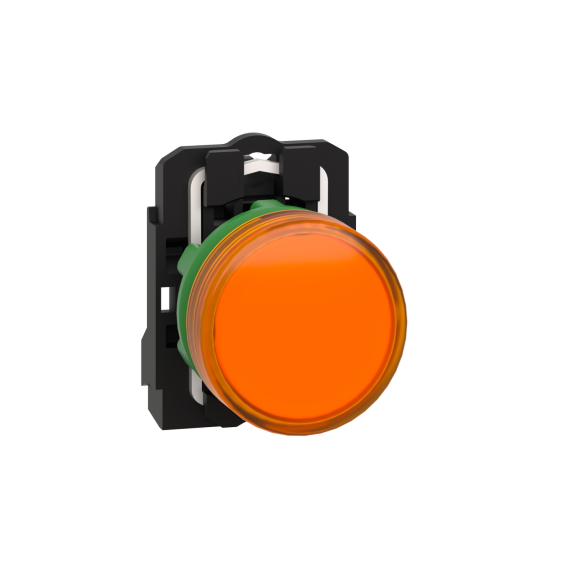 Schneider Electric XB5AVB5, Harmony Stil 5, Sarı, Sinyal Lambası, 24 Volt AC/DC, 22mm