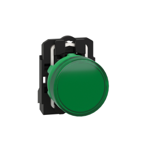 Schneider Electric XB5AVM3, Harmony Stil 5, Yeşil, Sinyal Lambası, 230 Volt AC, 22mm