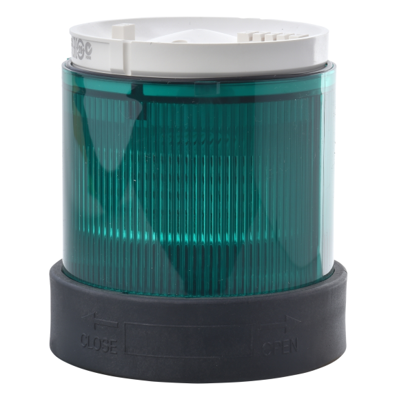 Schneider Electric XVBC2M3, Harmony XVB, Işıklı Kolonlar için Sinyal Modülü, Kalıcı Işıklı, Yeşil, Ledli, 230 Volt AC