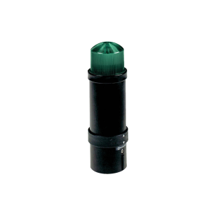 Schneider Electric XVBL8B3, Harmony XVB, Işıklı İkaz Lambası, Flaşör Işıklı, Yeşil, Ledli, 24 Volt AC/DC, 10 joule, Deşarj Tüplü