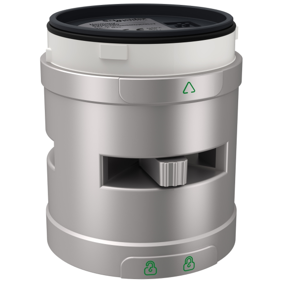 Schneider Electric XVUC9SQ, Harmony XVU, Işıklı Kolonlar için Buzzer Modülü, Gri, 85db, 4 Farklı Ses Tonu, 24 Volt AC/DC