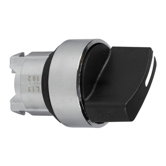 Schneider Electric ZB4BD4, Harmony Stil 4, Siyah, Geri Dönüşlü Mandal Buton Kafası, 0-1 Konumlu, 22mm