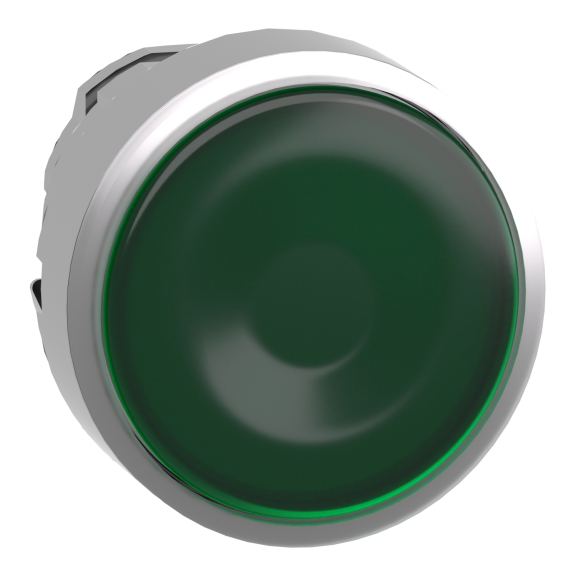 Schneider Electric ZB4BH033, Harmony Stil 4, XB4 Serisi Ledli Kalıcı Butonlar için Kafa, Yeşil