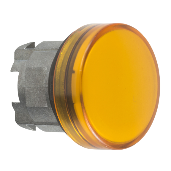 Schneider Electric ZB4BV05, Harmony Stil 4, XB4BV6 Serisi Sinyal Lambası için Kafa, Sarı