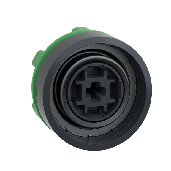 Schneider Electric ZB5AA0, Harmony Stil 5, Başlıksız Buton Kafası, 22mm