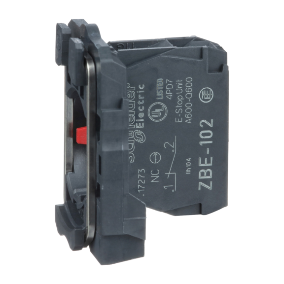 Schneider Electric ZB5AZ102, Harmony Stil 5, Butonlar ve Mandal Butonlar için Gövde, 1NK Kontaklı