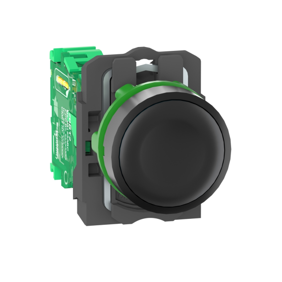 Schneider Electric ZB5RTA2, Harmony XB5R, Siyah, Kablosuz Yaylı Buton, Plastik Seri, Verici Dahil, 22mm