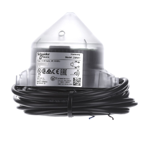 Schneider Electric ZBRA1, Harmony XB5R, Sinyal Güçlendirici Anten, 5m Kablolu, 24-240 Volt AC/DC