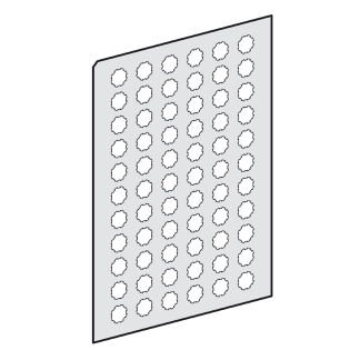 Schneider Electric ZBY1101, Harmony Stil 4/5, Butonlar için Kendinden Yapışkanlı Buton Etiketi, 66'lı Sayfa