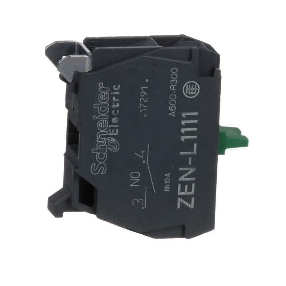 Schneider Electric ZENL1111, Harmony XALD, Buton Kutularının Tabanına Monte Edilebilir Kontak Blok, 1NA