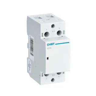Chint 256083, NCH8 Serisi, 40 Amper, 1NA+1NK, Sessiz Kontaktör, 220-230 Volt AC