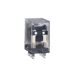 Chint 285217, JZX-22F Serisi, 3 Amper, 48 Volt AC, 4 K/A Kontaklı, 14 Pinli, Soketli Röle, LED’li