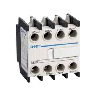 Chint 439517, NC1 ve NC2 Serisi Kontatörler İçin Yardımcı Kontak Blok, 2NA, F4-20