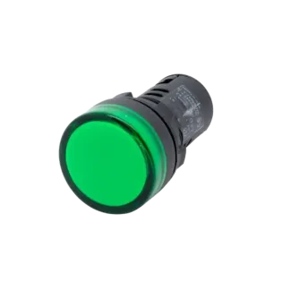Chint 500518, EKO Serisi, Yeşil, Monoblok Sinyal Lambası, 24 Volt AC/DC, 22mm